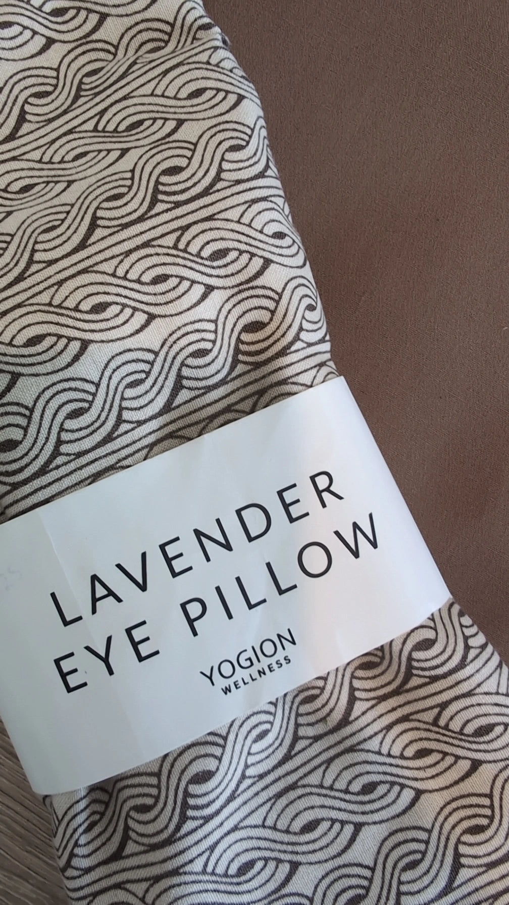 Lavender Relaxation Ritual Set - Eye Pillow & Neck wrap - Braid Knot)