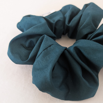 TEAL GREEN XL SCRUNCHIE