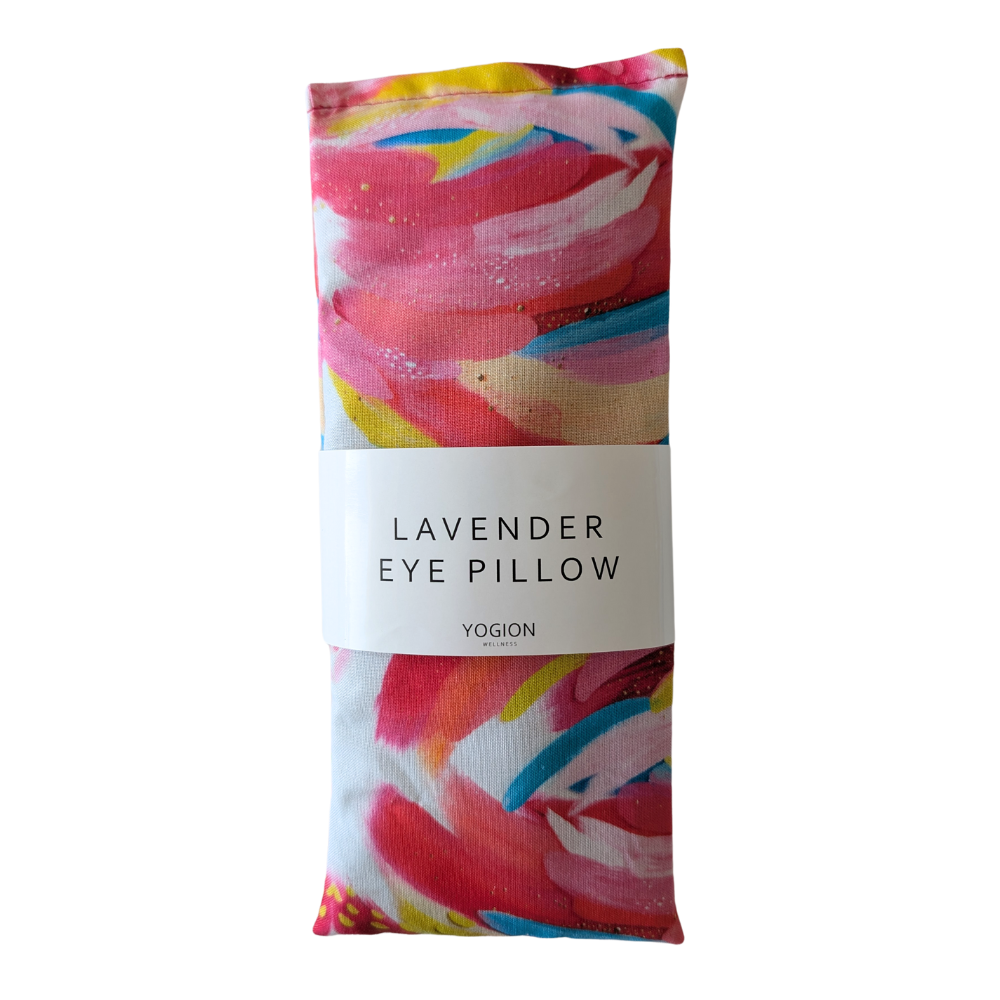 Abstract Painting PINK Yogion Lavender eye pillow