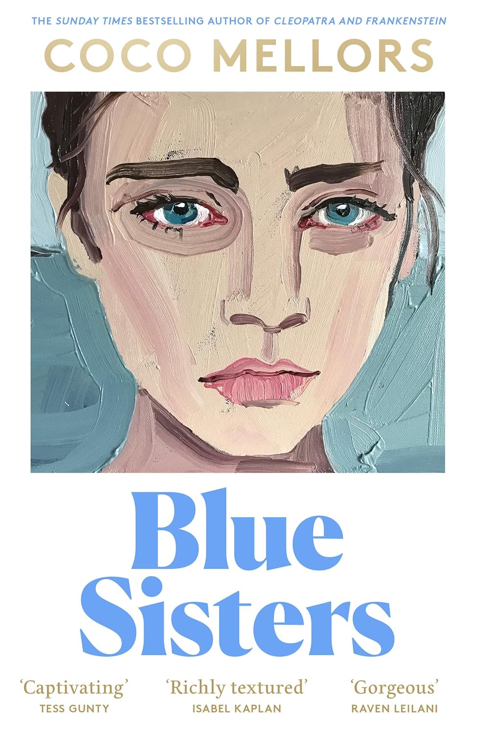 blue sisters by coco mellors, second hand books cyprus
