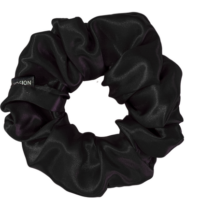 Handmade Eva MINI Satin Black Scrunchie