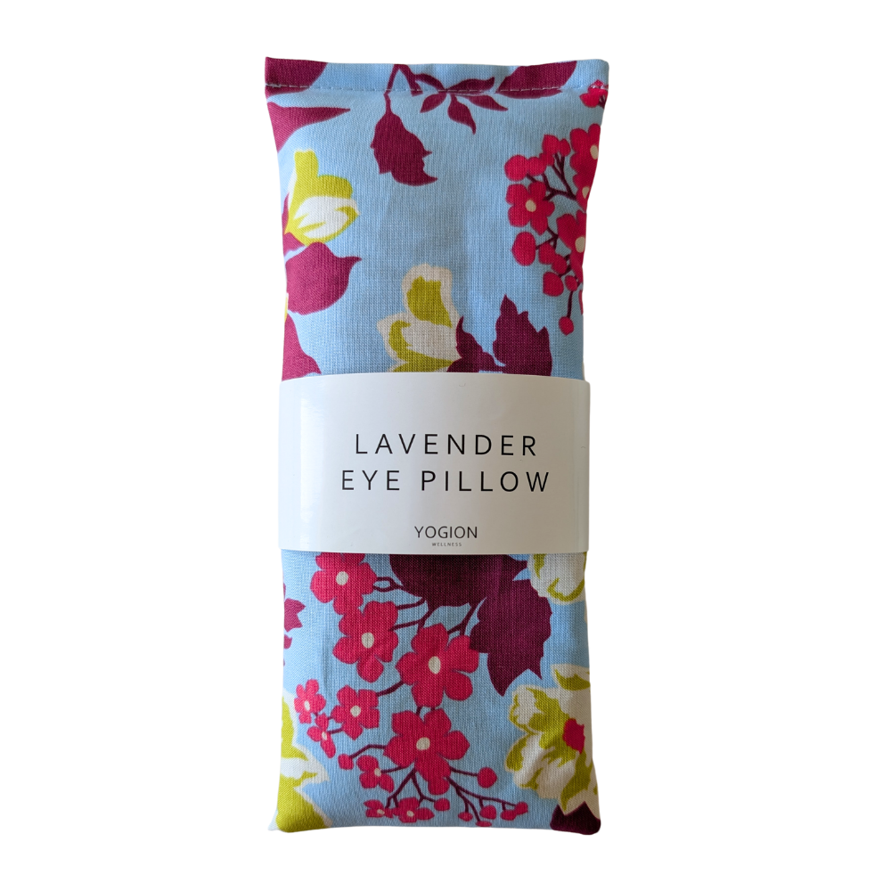 Floral Ruby - Yogion wellness -  Lavender Eye pillow