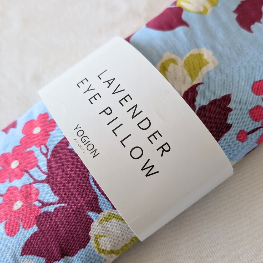 Floral Ruby - Yogion wellness -  Lavender Eye pillow