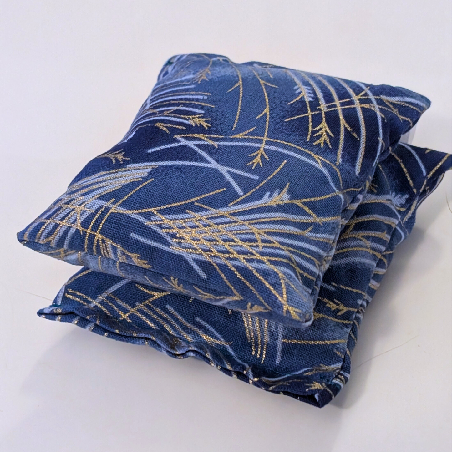 LAVENDER SACHET set of two BLUE GOLD