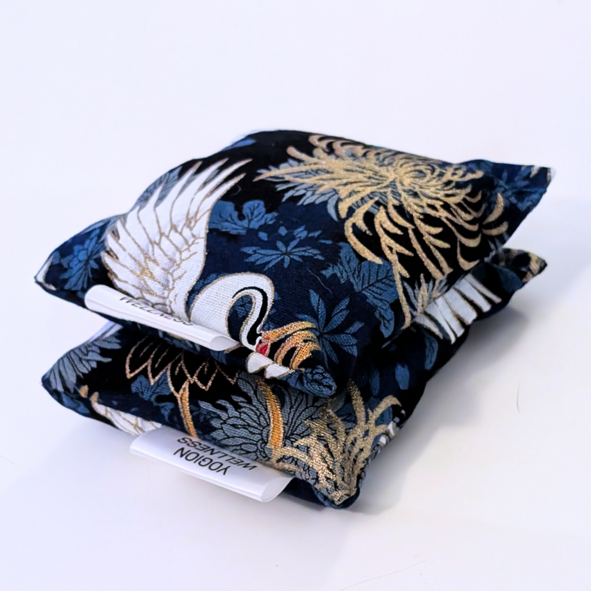LAVENDER SACHET JAPANESE BIRDS