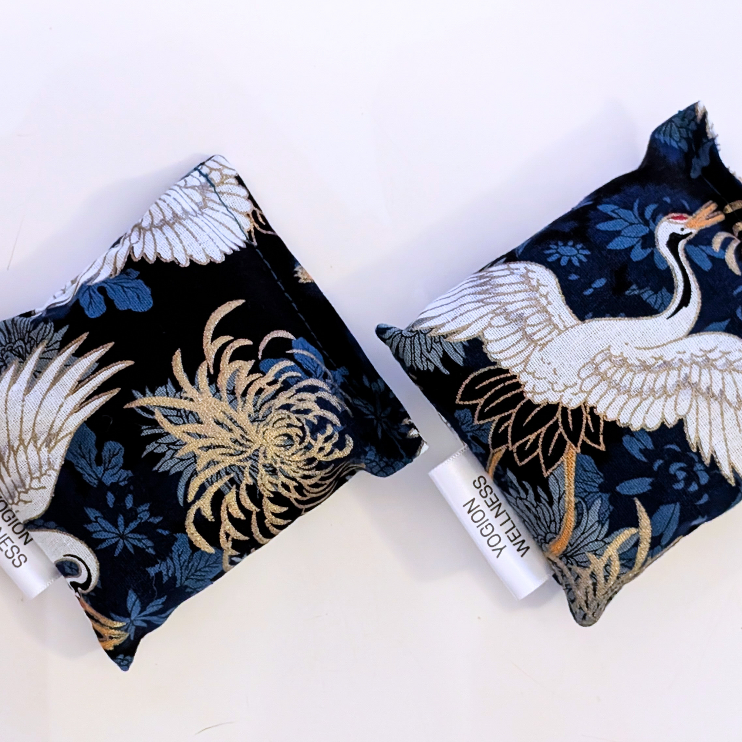 LAVENDER SACHET JAPANESE BIRDS