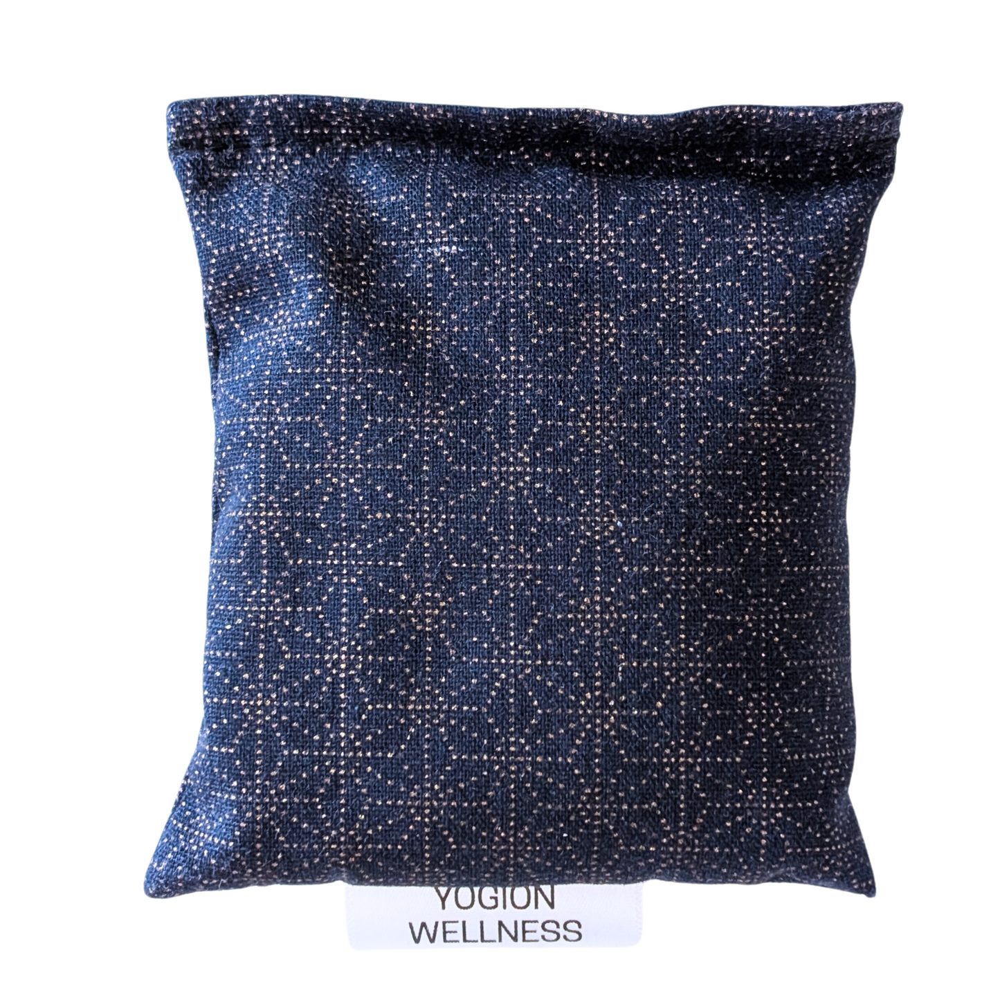 Black and Gold Geometric Lavender sachet