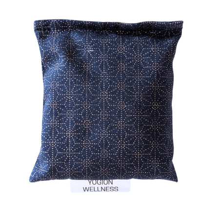 Black and Gold Geometric Lavender sachet