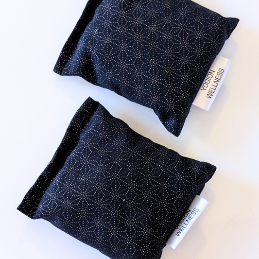 Black and Gold Geometric Lavender sachets