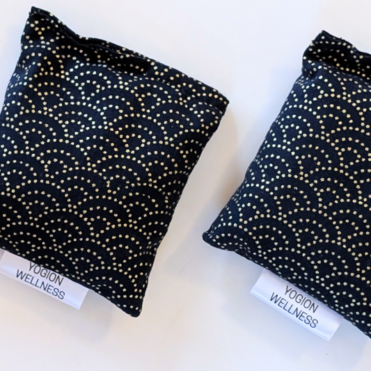 Black and Gold scale Lavender sachets