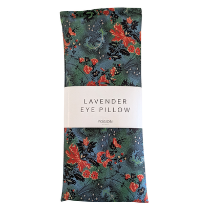 Lavender Eye pillow - Gray Floral Paisley