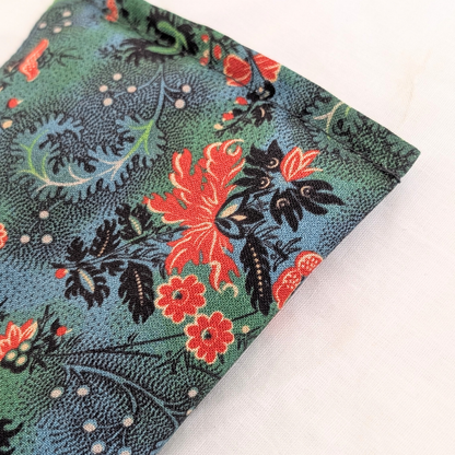 Lavender Eye pillow - Gray Floral Paisley