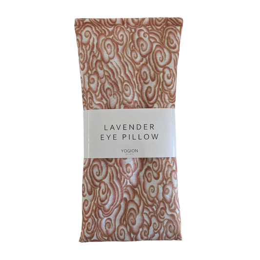 Lavender Eye pillow - Rosegold Clouds