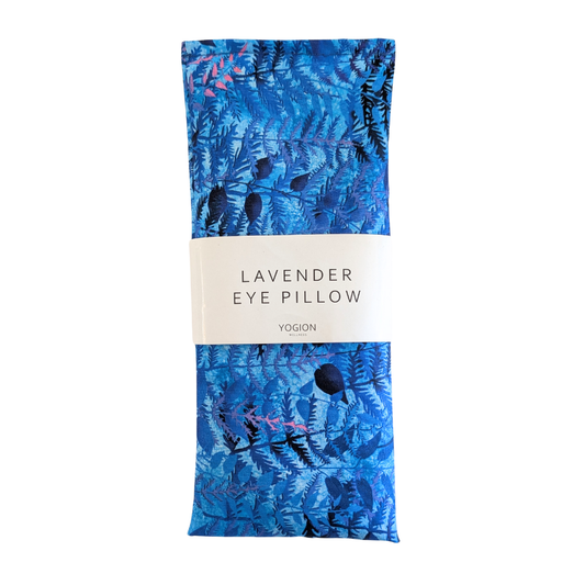 Lavender eye pillow - Blue Dark forest