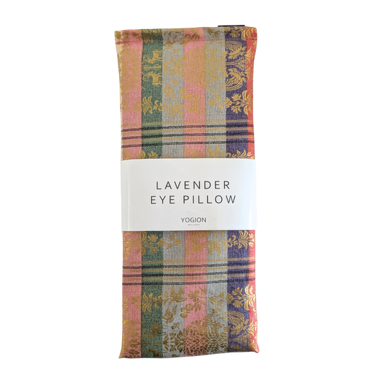 Lavender eye pillow - Royal Pastel Stripes