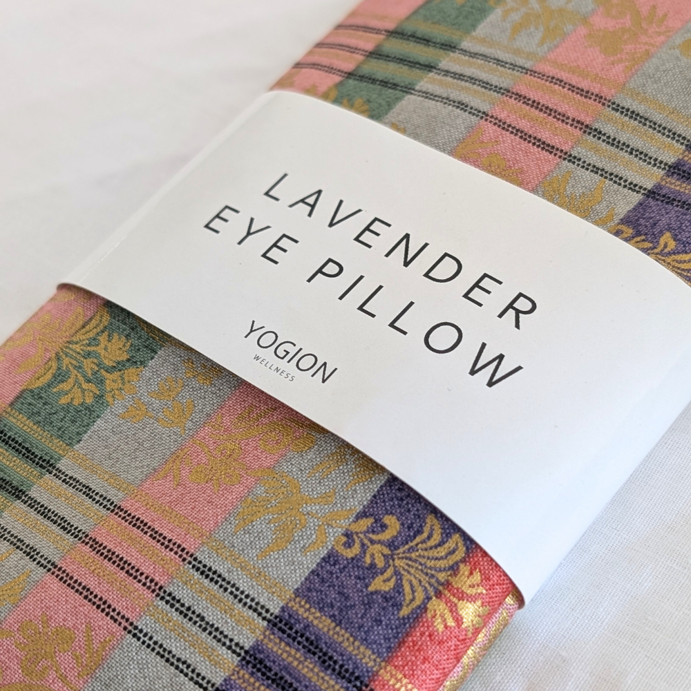 Lavender eye pillow - Royal Pastel Stripes