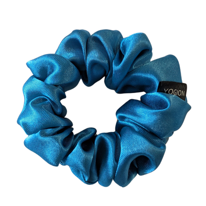 Handmade Natalia XS Satin sky Blue Scrunchie