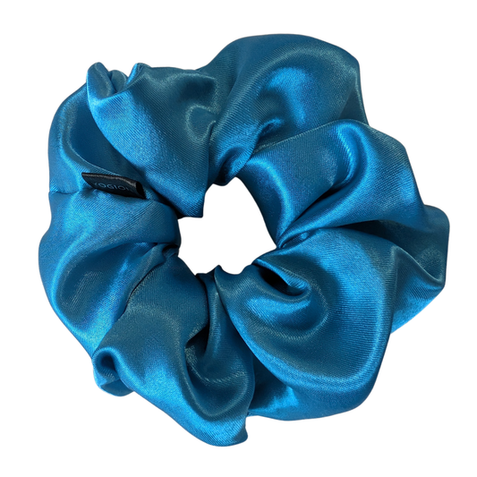Handmade Natalia XL Satin sky blue Scrunchie