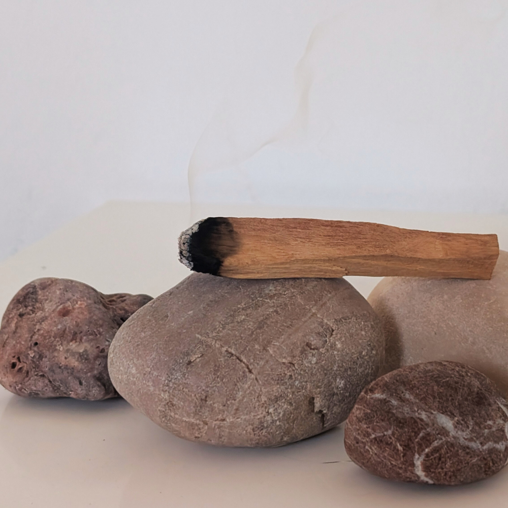 palo santo stick on rocks cyprus