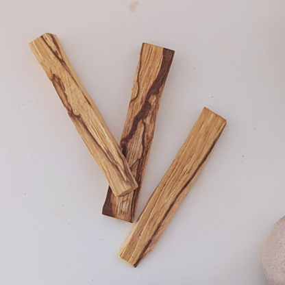three palo santo sticks