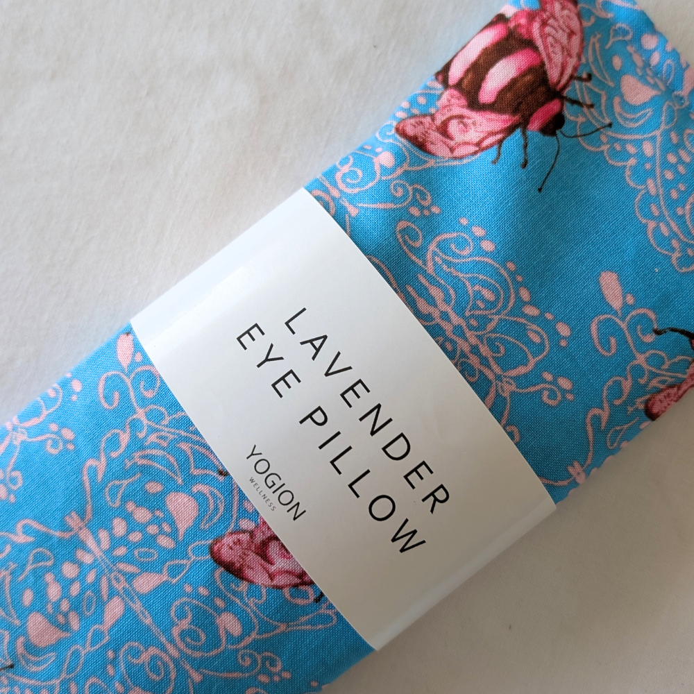 Lavender Eye pillow - Pink Bee - yogion wellness