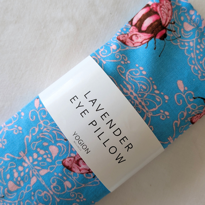 Lavender Eye pillow - Pink Bee - yogion wellness