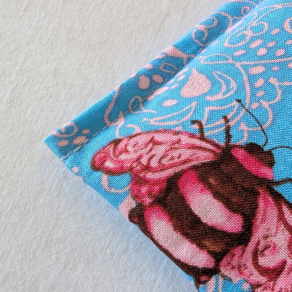 Lavender Eye pillow - Pink Bee - yogion wellness