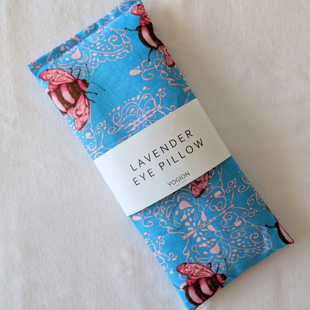 Lavender Eye pillow - Pink Bee - yogion wellness