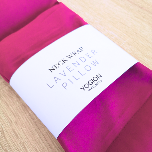 Pink Lavender Neck Wrap Pillow