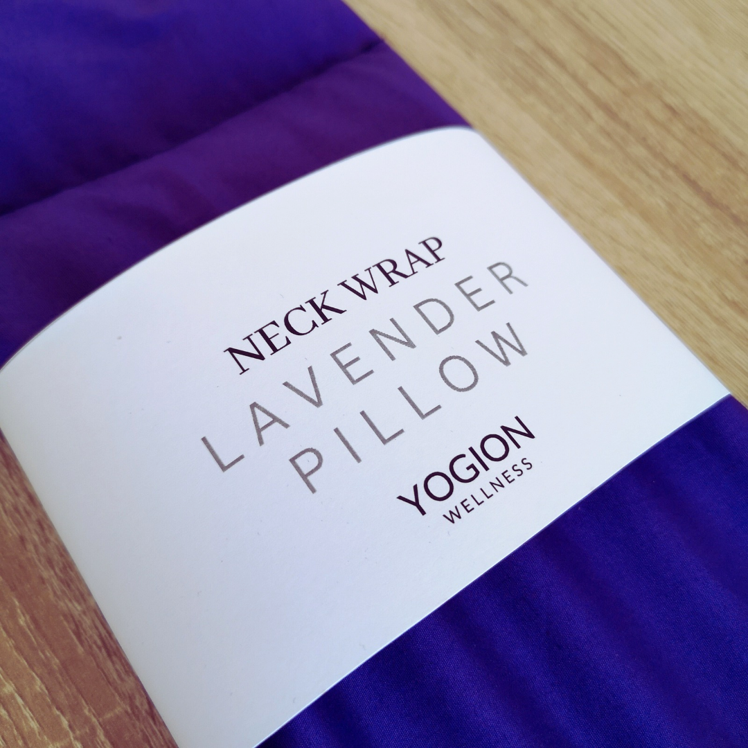 Violet Lavender Neck Wrap Pillow