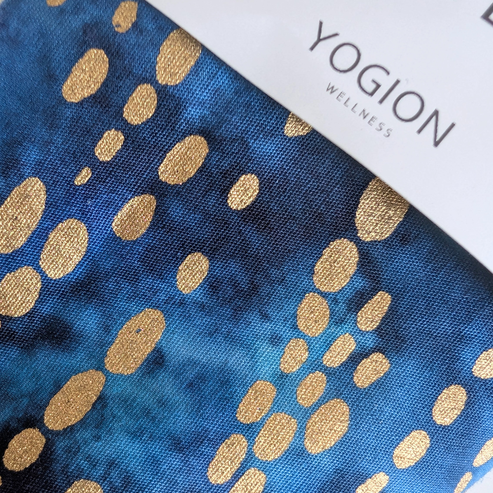 batik fabric for lavender eye pillow by yogion wellness