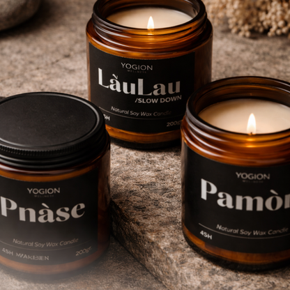 Set of 3 - Mindfulness Candles Gift Set