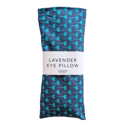 Lavender Eye pillow - Mint Geo tulips