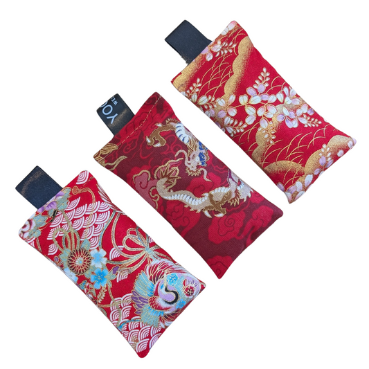 Lavender Sachets - Set of 3 - Red Gift Box