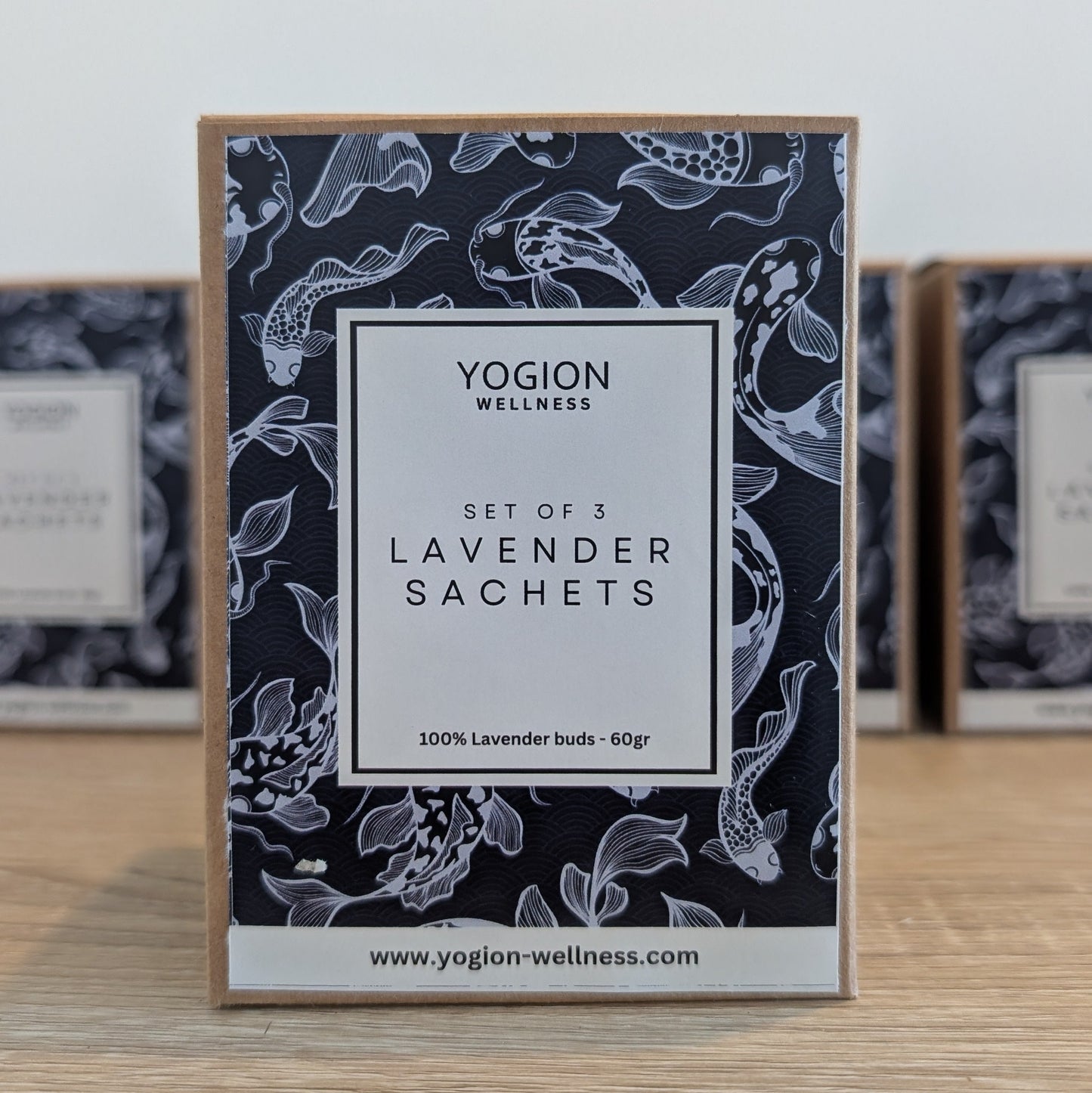 Lavender Sachets - Set of 3 - Blue Gift Box