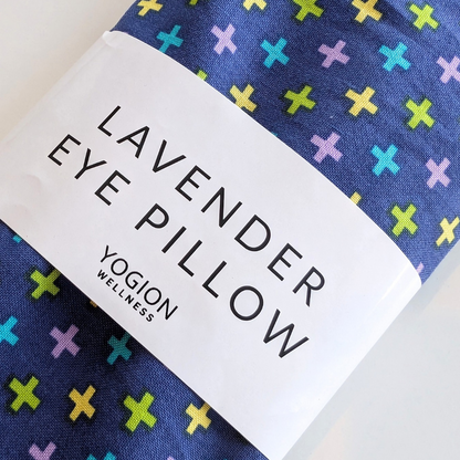 Lavender Eye pillow - multi cross