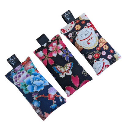 Lavender Sachets - Set of 3 - Black Gift Box