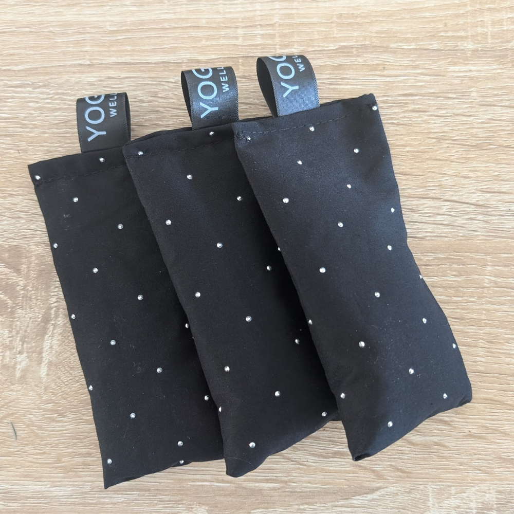 Lavendelzakjes - Set van 3 - Zwarte geschenkdoos