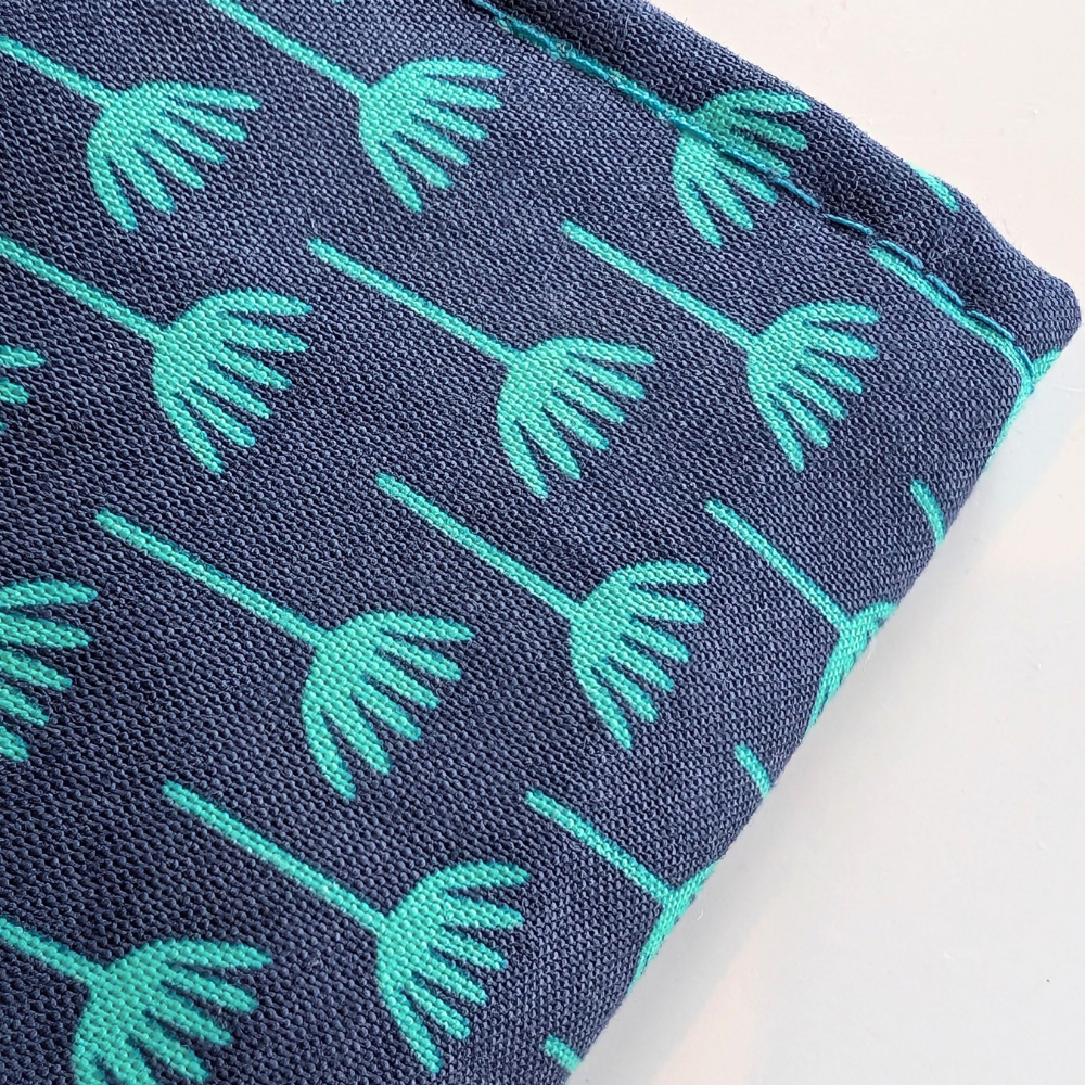 Lavender Eye pillow - Mint Geo tulips