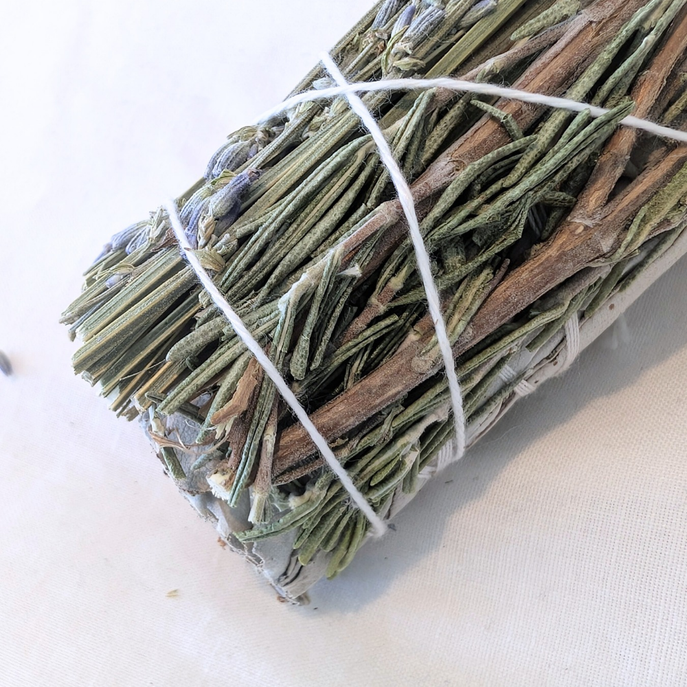 White Sage, Lavender & Rosemary Smudge Stick
