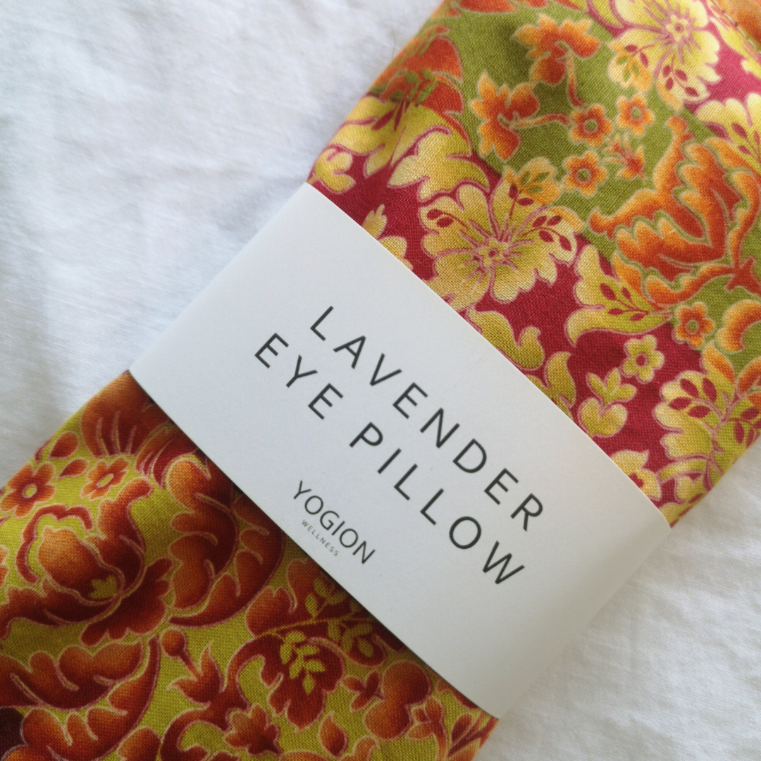 Lavender eye pillow Damask Striped